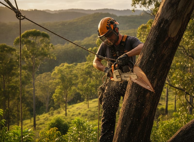 Tree Lopping performed by Mackay Arborist in the Mackay